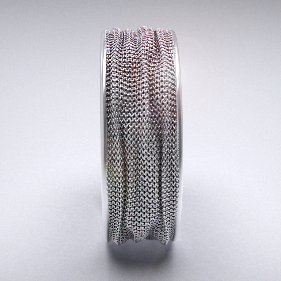 CHAIN CLOTH - Argentium Silver - Ring » Guzzardi Jewellery